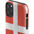 Denmark Flag Distressed iPhone 11 Pro Max Impact Case